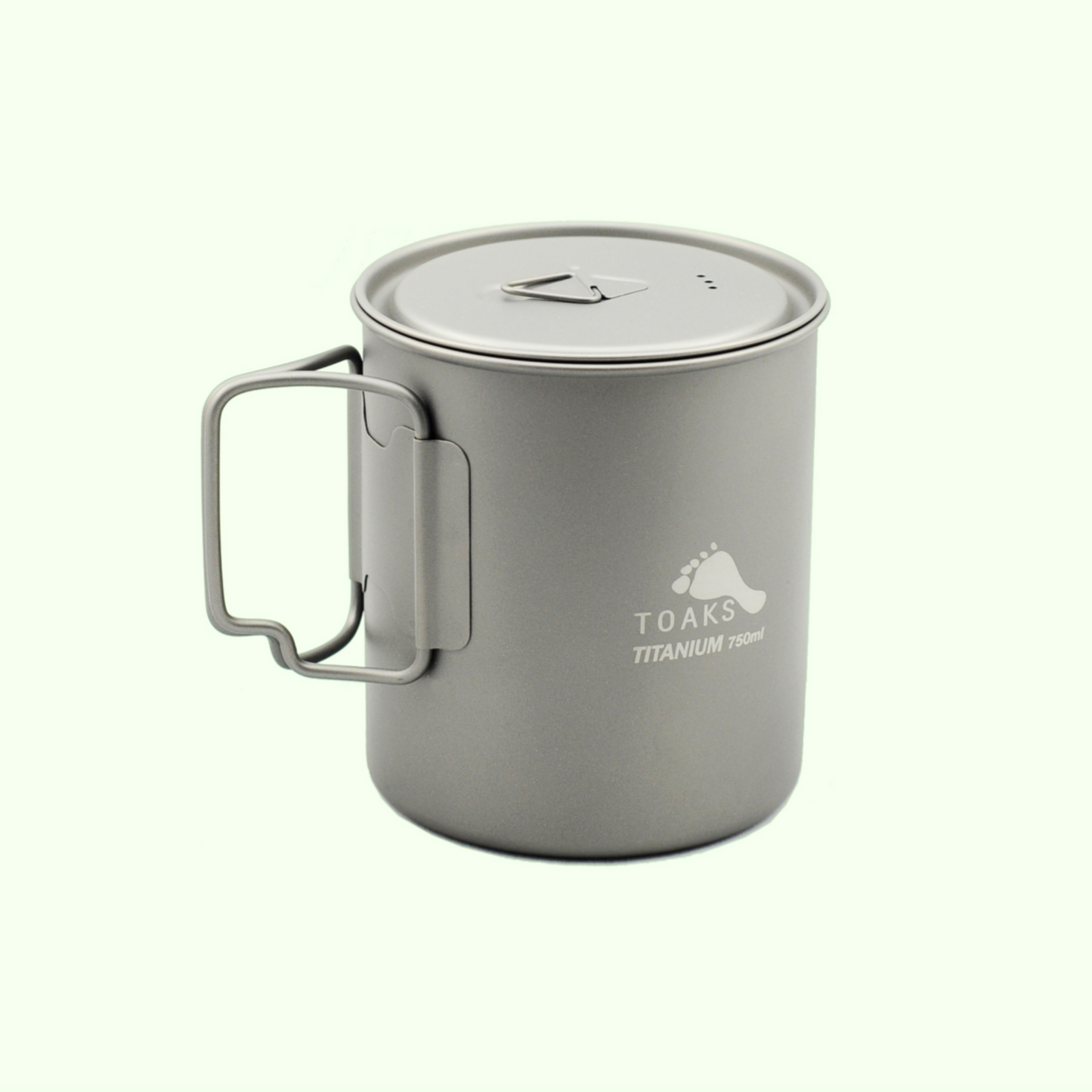 TOAKS アウトドア 軽量化 チタンポット 750ml(蓋付き)POT-750