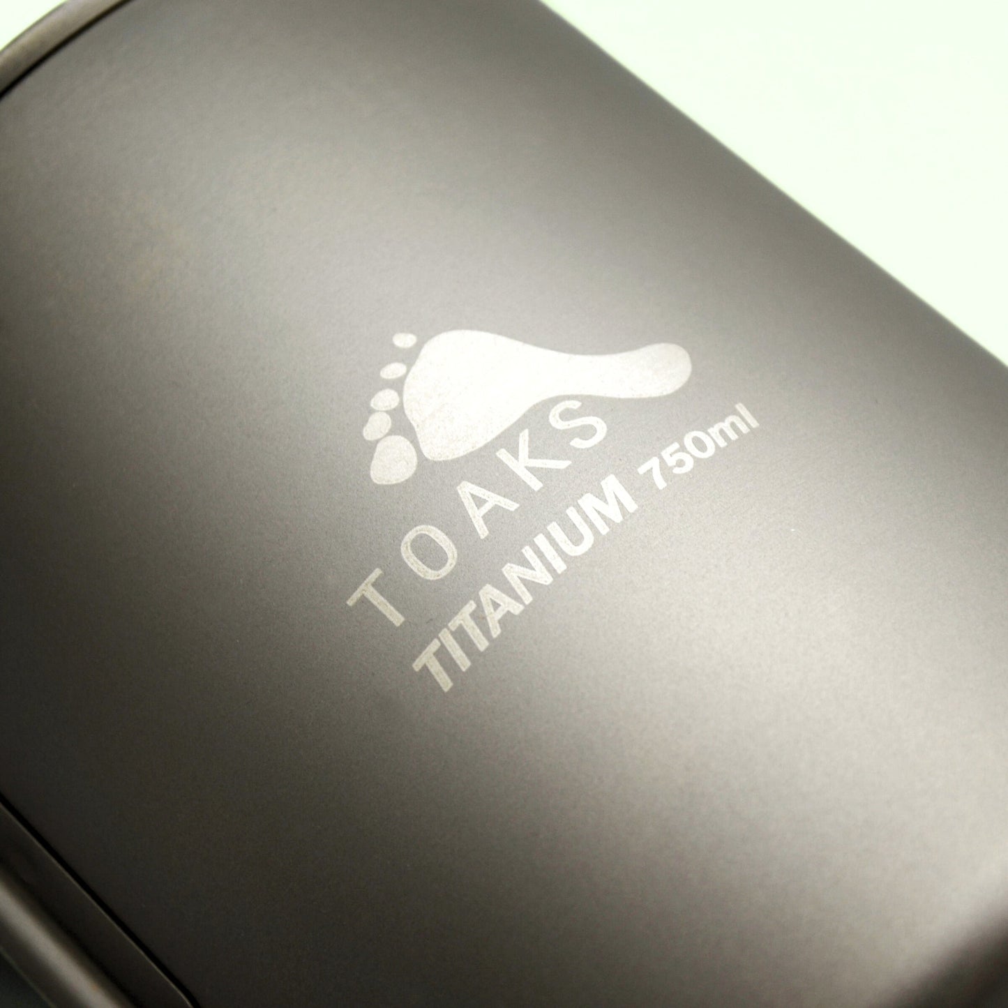 TOAKS アウトドア 軽量化 チタンポット 750ml(蓋付き)POT-750