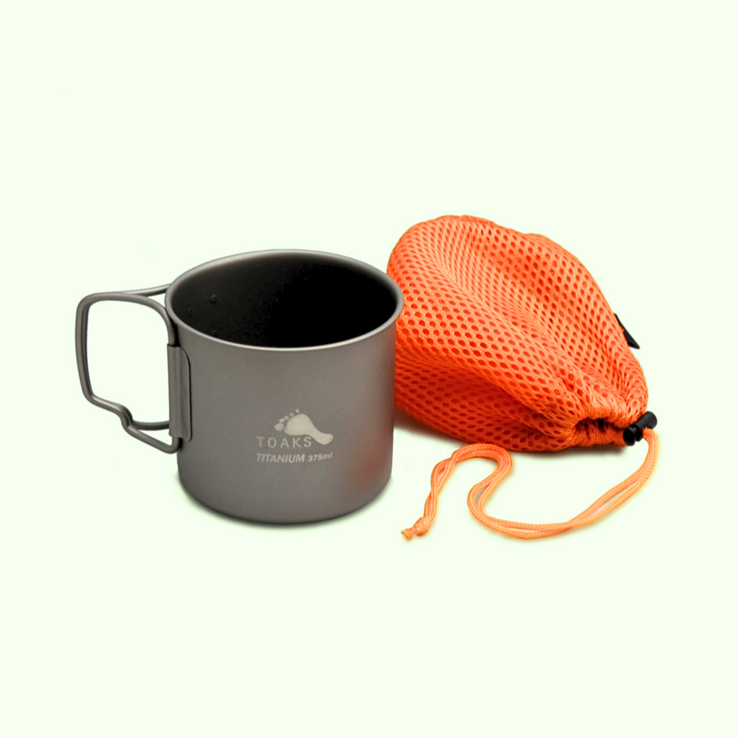 TOAKS アウトドア 軽量化 チタンカップ 375ml CUP-375