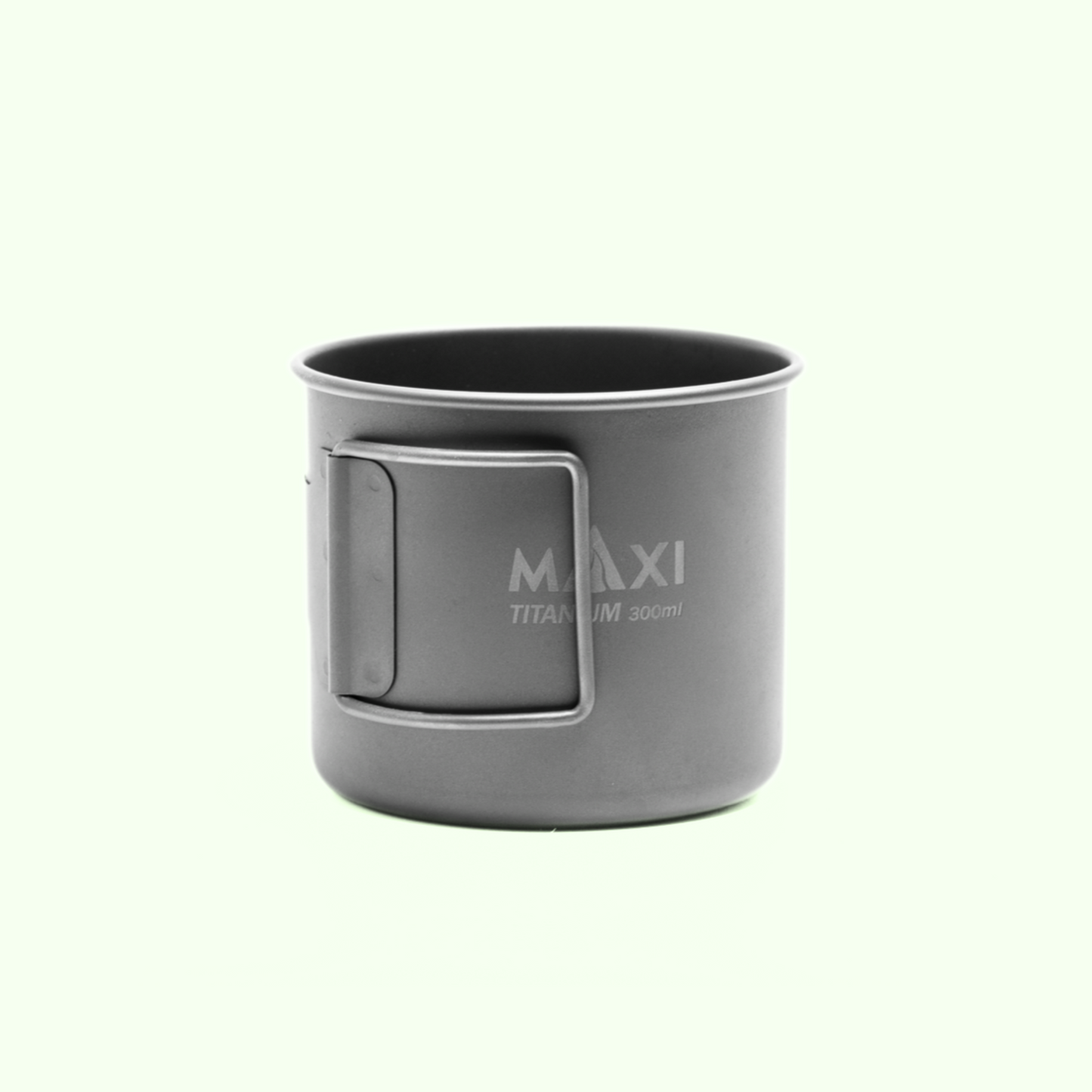MAXI アウトドア 軽量化 チタンカップ 300ml C-300