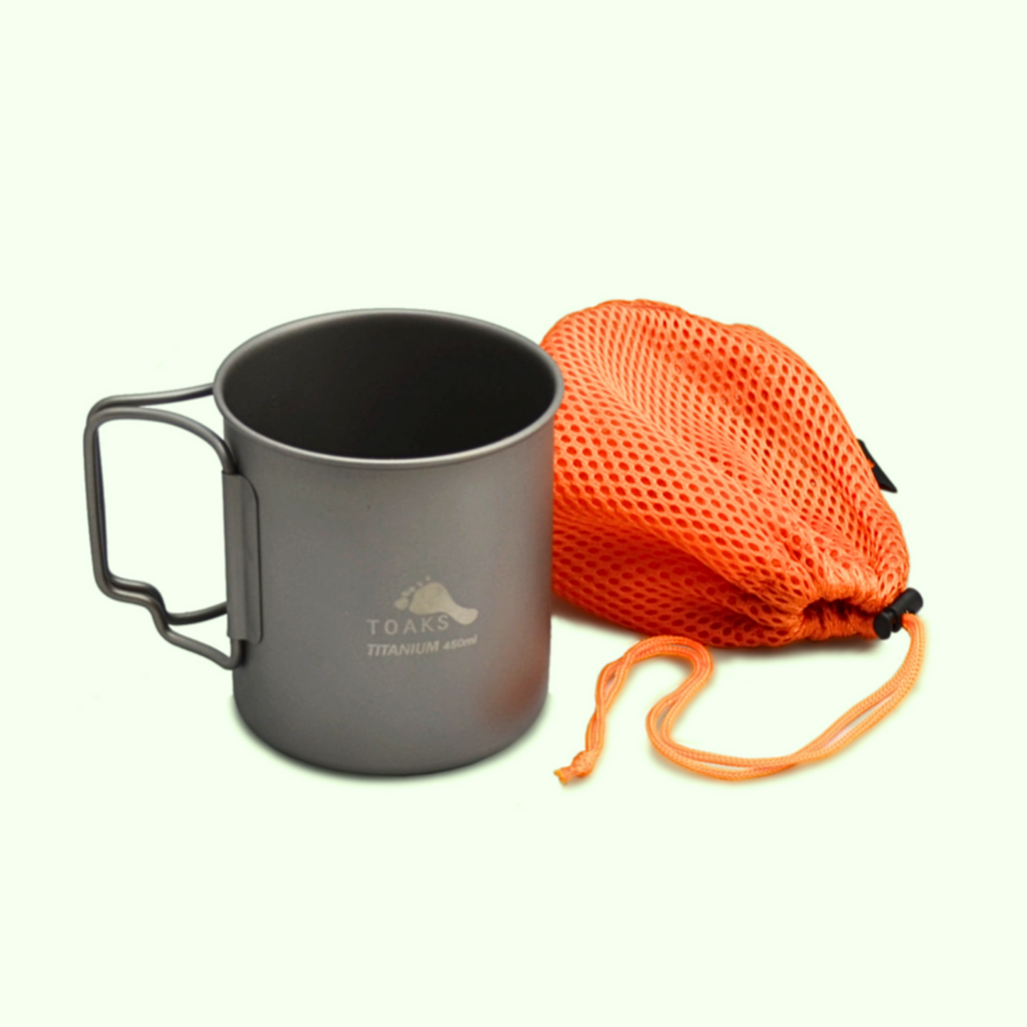 TOAKS アウトドア 軽量化 チタンカップ 450ml CUP-450