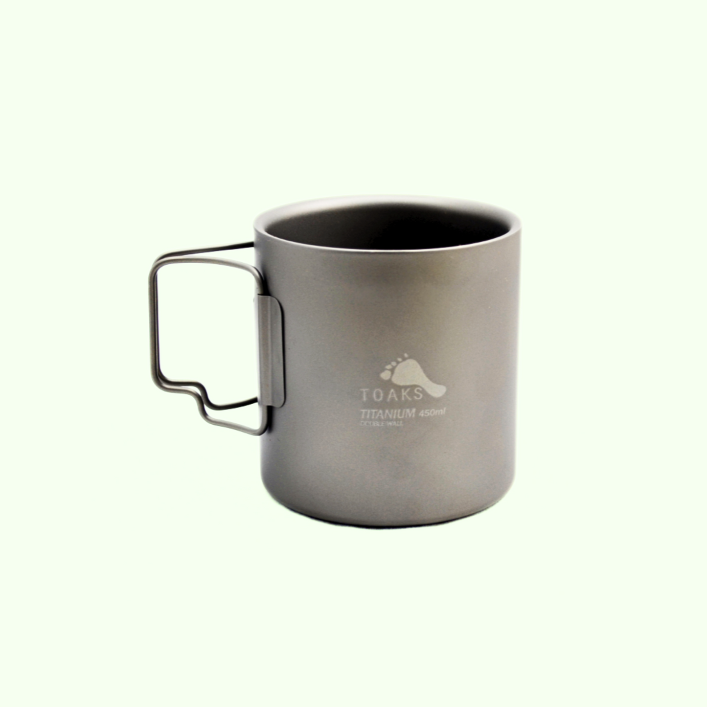 TOAKS アウトドア 軽量化 チタンダブルマグカップ 450ml CUP-450-DW