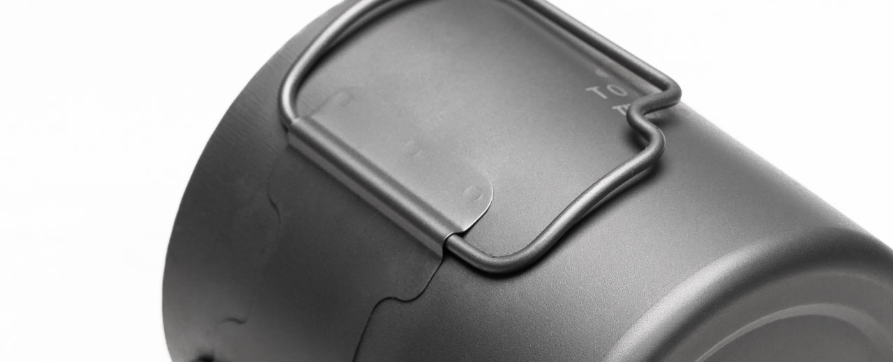 TOAKS アウトドア 軽量化 チタンダブルマグカップ 370ml CUP-370-DW
