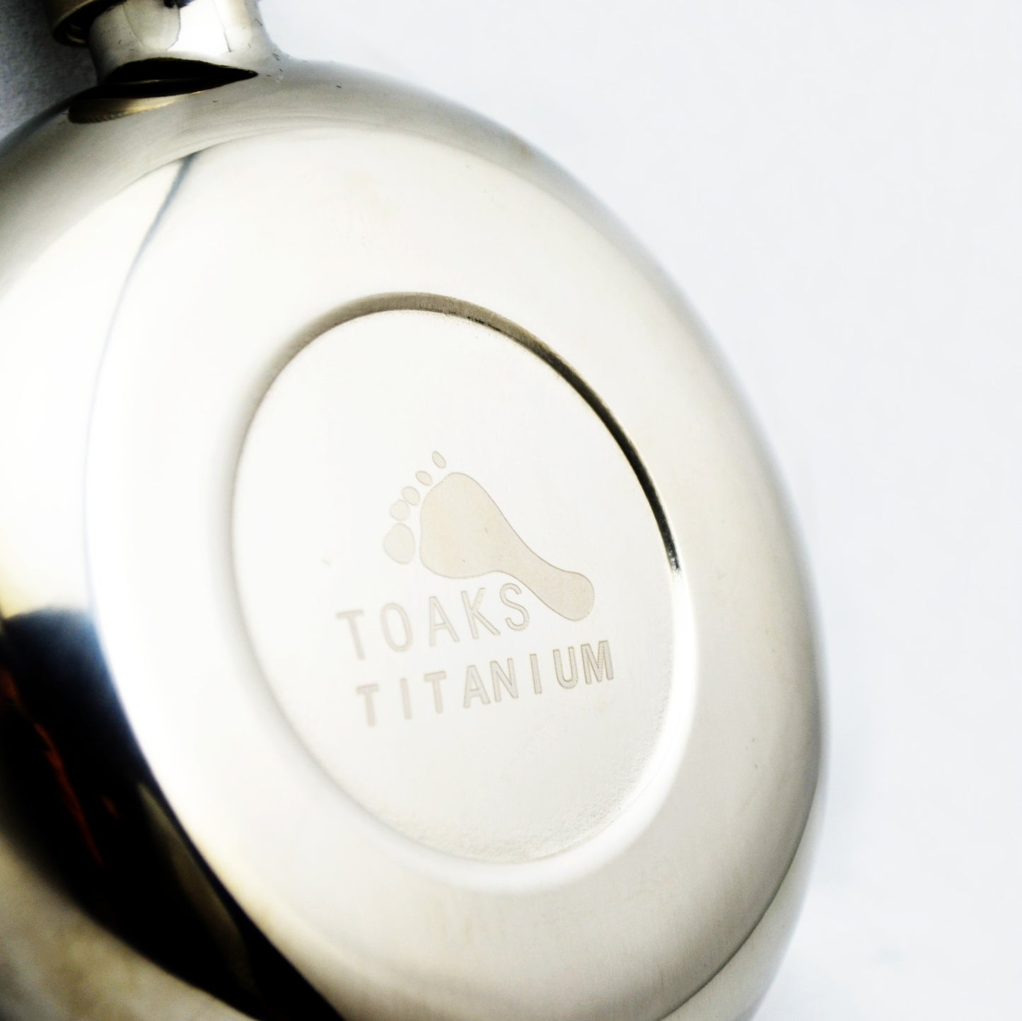 TOAKS アウトドア 軽量化 チタン製ワインフラスコ(150ml) FLASK-150