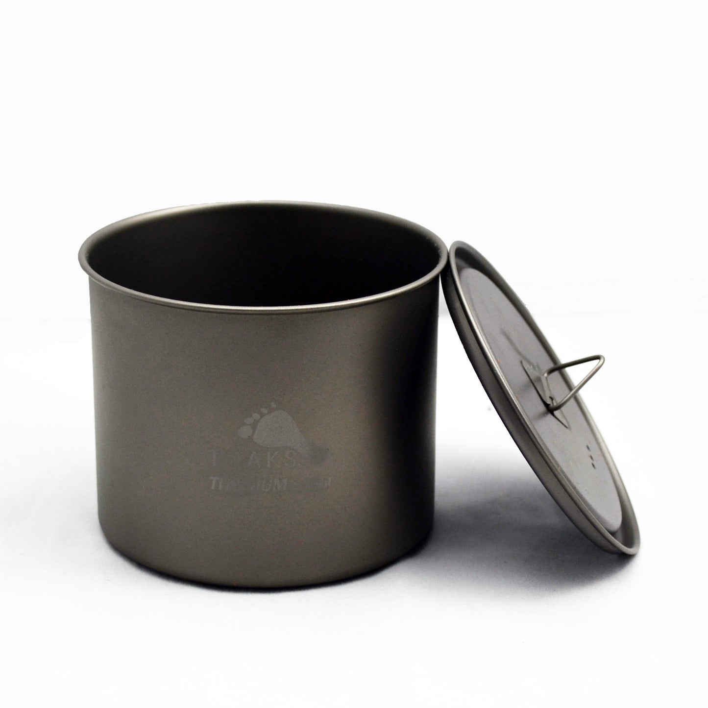 アウトドア 軽量化 TOAKS ウルトラライトチタンポット 550ml(蓋付き、ハンドルなし) POT-550-NH