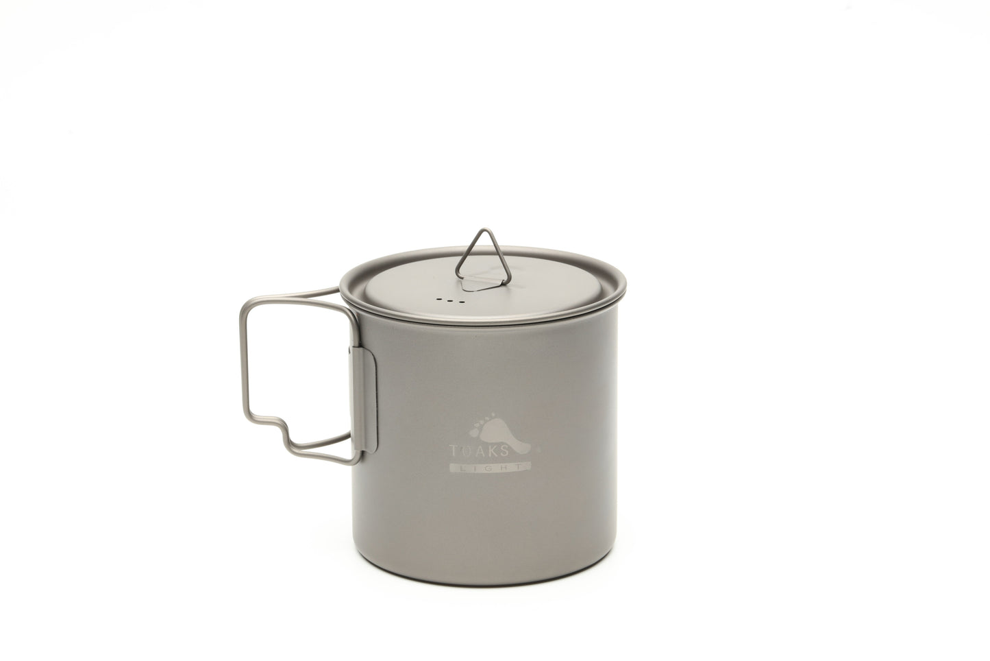 TOAKS アウトドア 軽量化 ウルトラライトチタンポット 650ml(蓋付き) POT-650-L