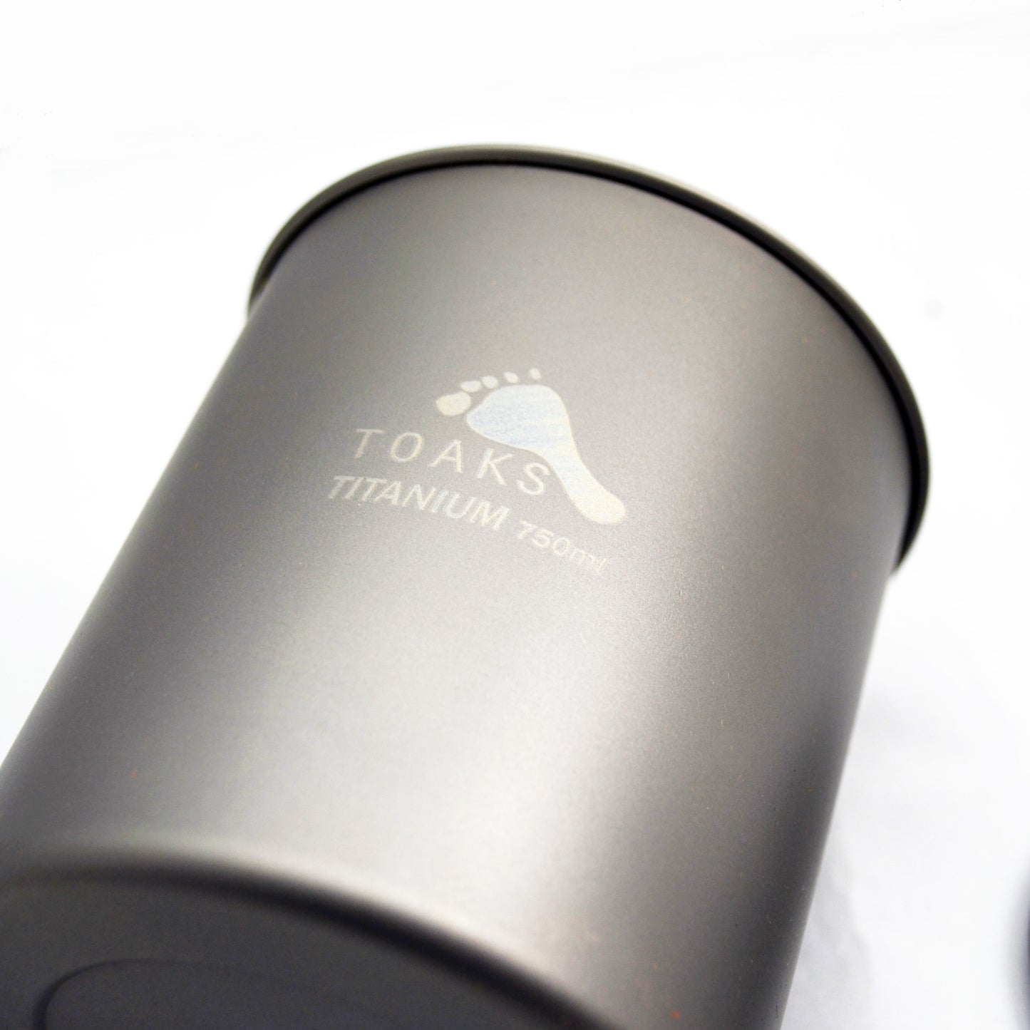 アウトドア 軽量化 TOAKS チタンポット 750ml(蓋付き、ハンドルなし)POT-750-NH