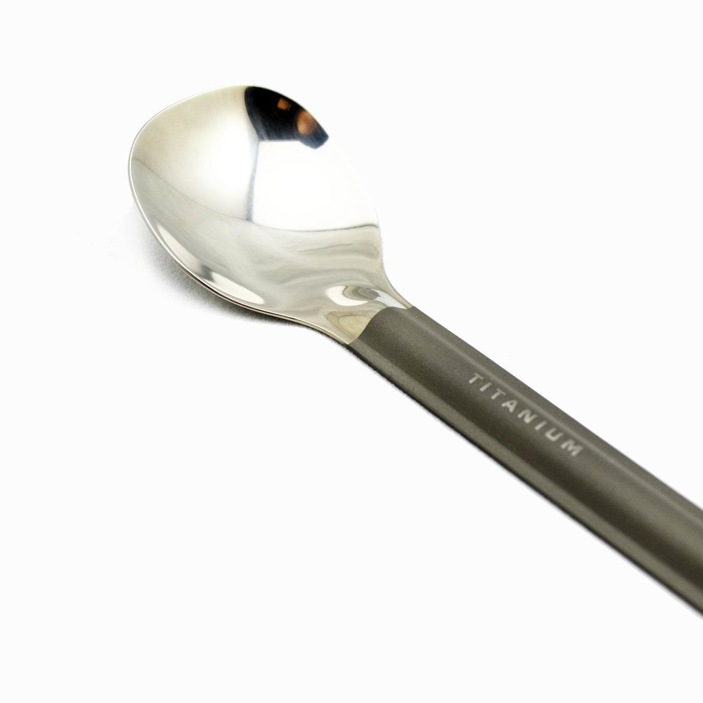 TOAKS アウトドア 軽量化 チタン磨かれたボウルを持つロングハンドルスプーン SLV-11