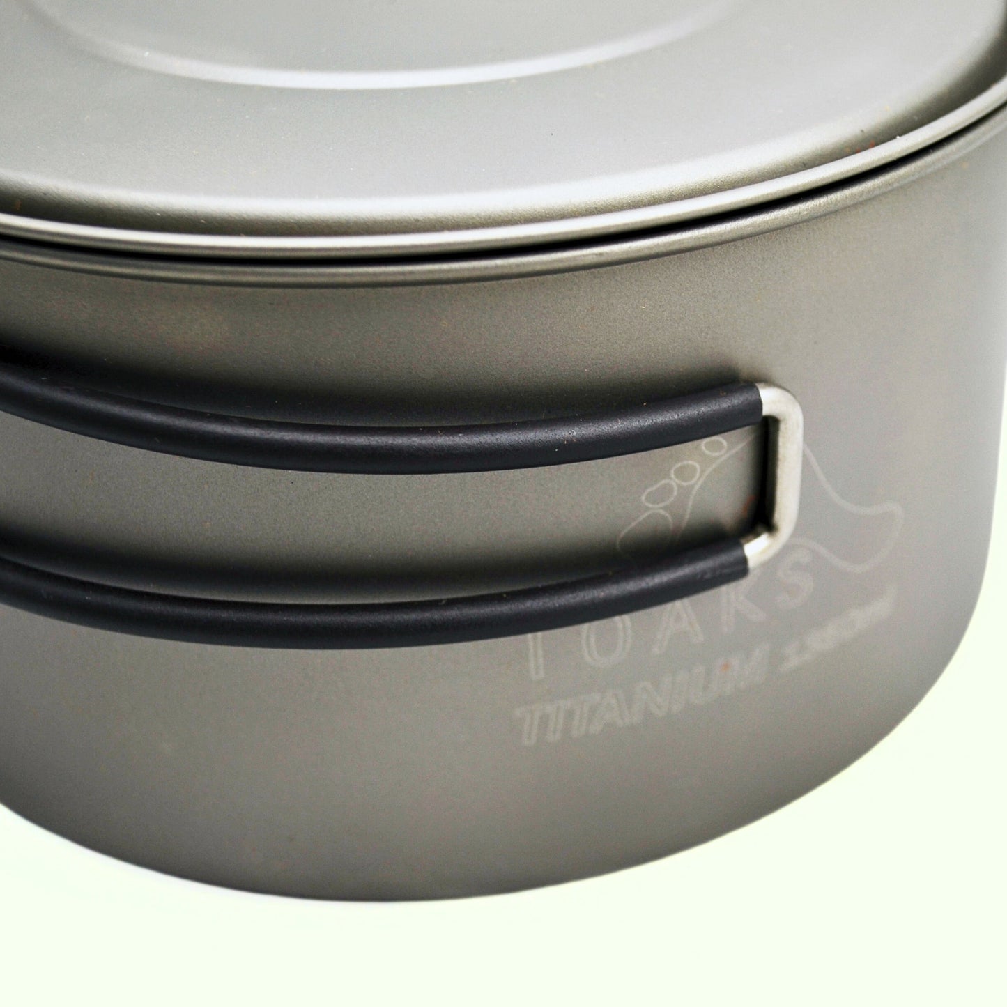 TOAKS アウトドア 軽量化 チタンポット 1350ml(蓋付き)POT-1350