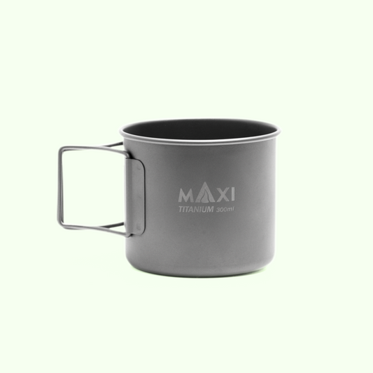 MAXI　アウトドア　軽量化　チタンカップ　300ml　C-300