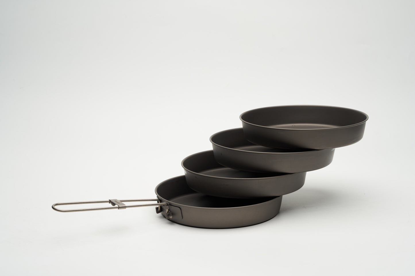 TOAKS チタン製D-165mmディープパンセット 4点セット　CS-10