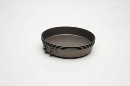 TOAKS チタン製D-165mmディープパンセット 4点セット　CS-10